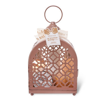 IDC Institute Bath set bronze 5 p. B.lotion 100ml, Hand Cream 110ml, S.gel 150ml, Bubble bath 150ml, Candle 50g.